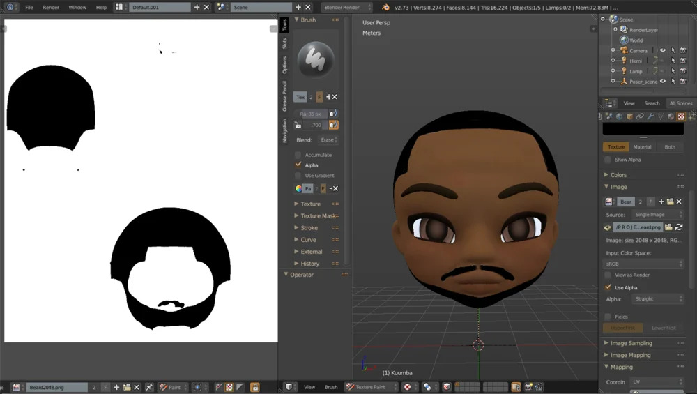 Blender: Mô hình hóa nhân vật - Các bước đơn giản 6