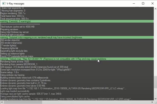 Lỗi trong Vray cho 3Dsmax và cách khắc phục 1