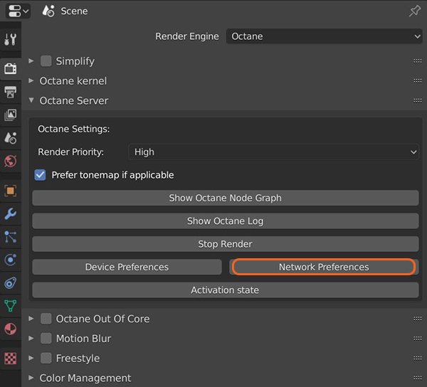 Sử dụng Octane Network Rendering với iRender 2
