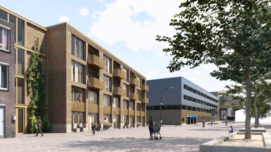 Dự án Wantijhof Dordrecht thể hiện một khối xây dựng đương đại được thiết kế với những nét đặc trưng của Dordrecht lịch sử và một chút hiện đại.