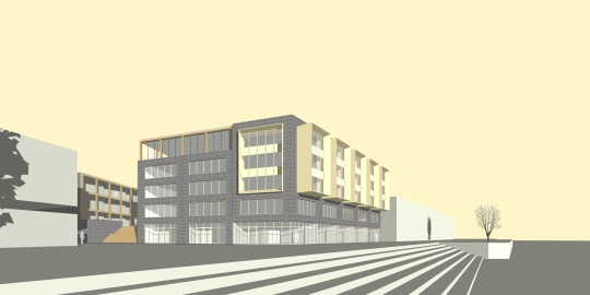 Mô hình SketchUp của dự án Wantijhof Dordrecht