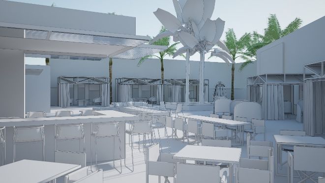 SpotWorks Studio xây dựng nhà hàng ngoài trời Viceroy 4