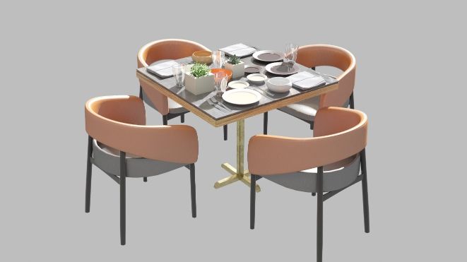 SpotWorks Studio xây dựng nhà hàng ngoài trời Viceroy ghế