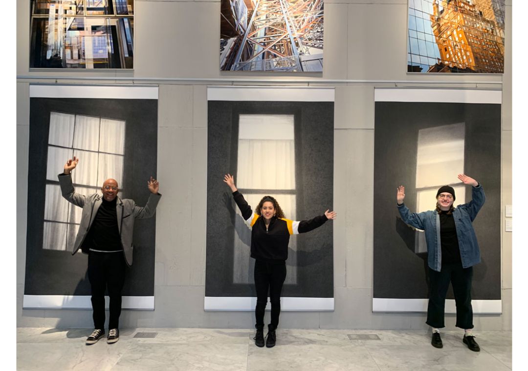 Reginald Rogers (trái), Ediley Diaz (giữa), Elizabeth Watkins (phải)