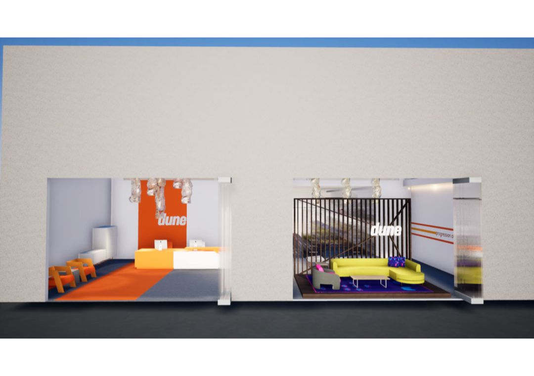 Cái nhìn sơ lược về một trong những dự án phòng trưng bày học kỳ mùa xuân của Ediley bằng SketchUp.