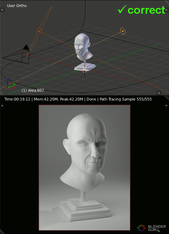 Những lỗi sai dẫn đến ánh sáng hoàn hảo trong Blender khó thực hiện