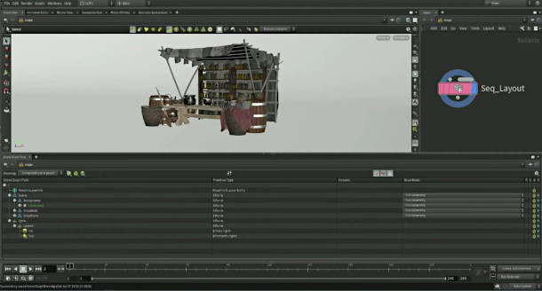 Solaris - Workflow trực quan mới và mạnh mẽ cho Houdini 1