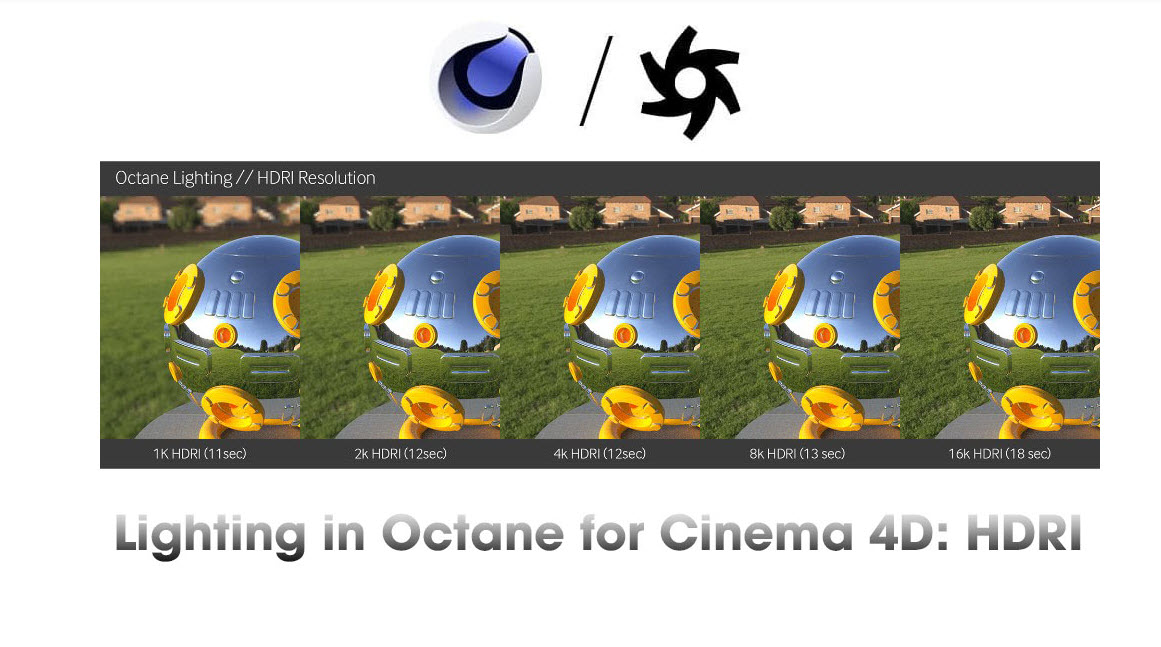 HDRI Lighting trong Octane và Cinema 4D: (phần 1)