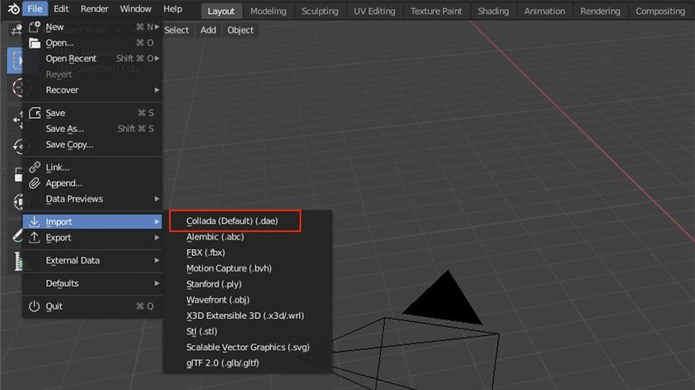 SketchUp to Blender: Cách mở tệp SketchUp trong Blender 9