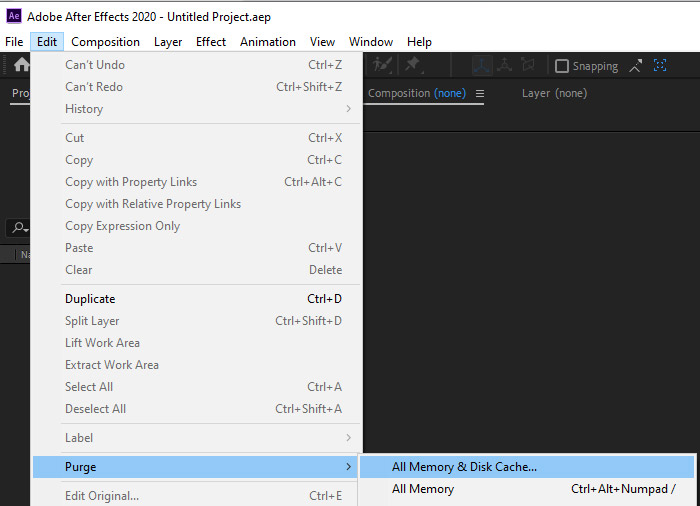 mẹo render nhanh hơn trong Affter Effects