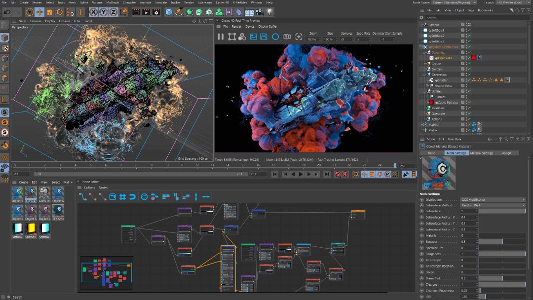 Cycles 4D cho Cinema 4D: Plugin cầu nối chuyên dụng 2