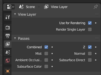 View Layers trong Blender 2