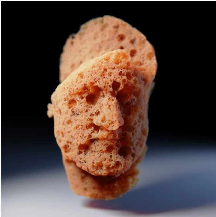 Foam created using heterogeneous scattering media and a modulated procedural texture. Image by Esben Oxholm.