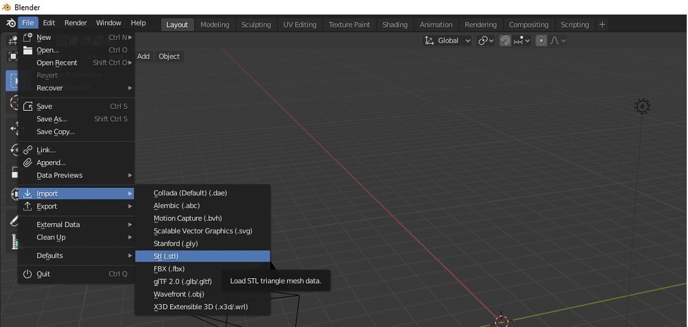 Cách chuyển mô hình từ Cinema 4D (C4D) sang Blender 2