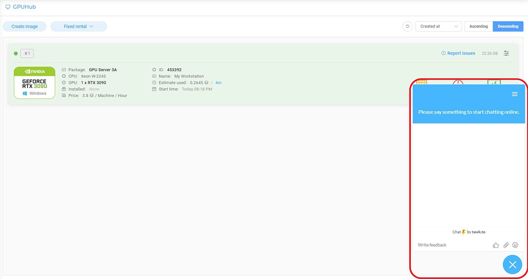 Tính năng mới tại iRender - Report Issues 5