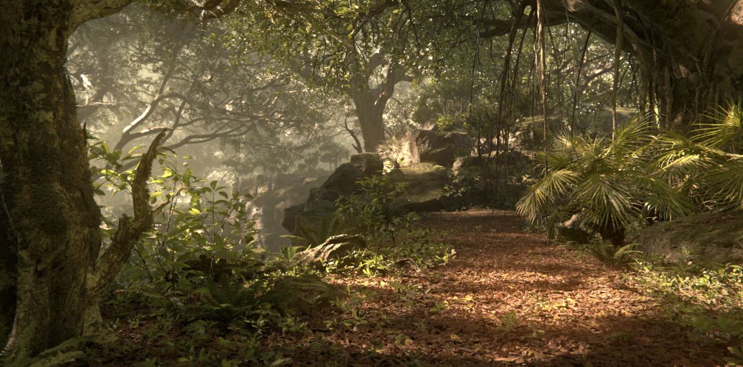 Tạo môi trường cho Cinema 4D (Phần 1): SpeedTree 4