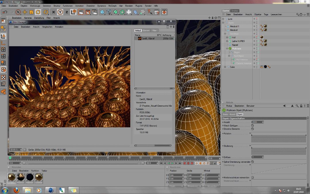 Tạo môi trường cho Cinema 4D (Phần 2): Xfrog 4