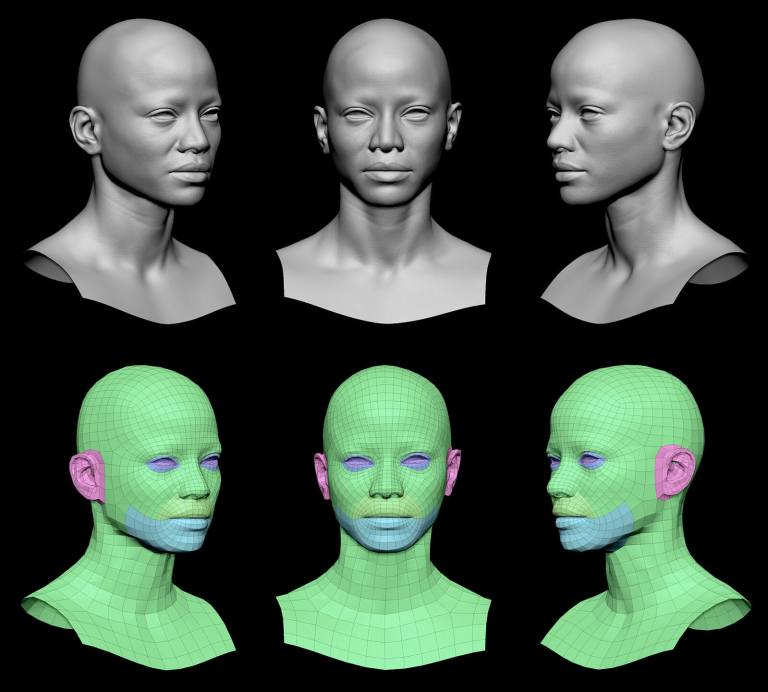 khuôn mặt người