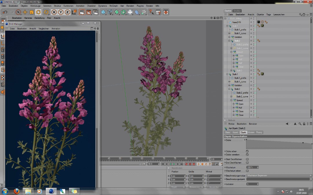 Tạo môi trường cho Cinema 4D (Phần 2): Xfrog 3