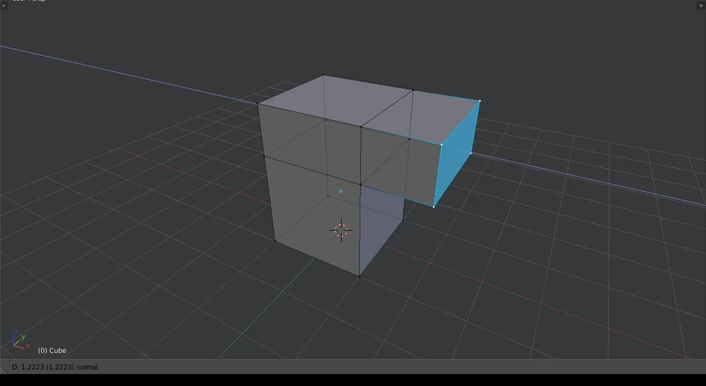 Tổng quan về công cụ Extrude trong Blender 1