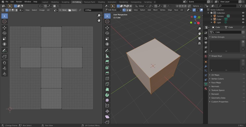 Kết Cấu Trong Blender