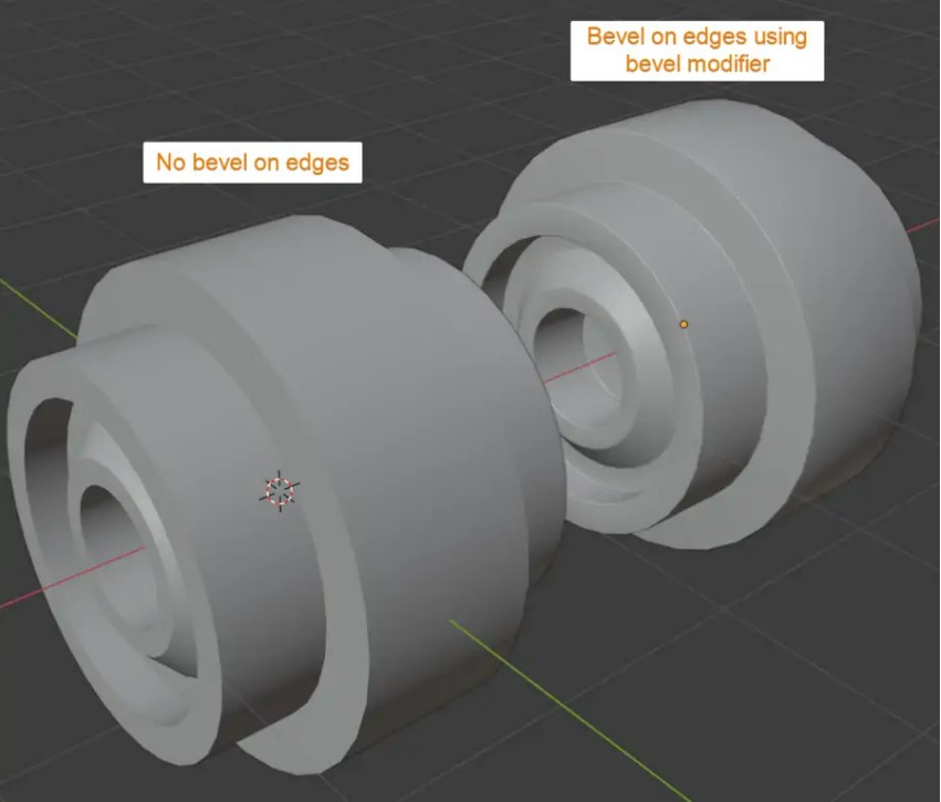 bo góc trong Blender