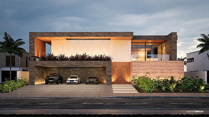 Cải thiện kết xuất mặt tiền tòa nhà với Enscape