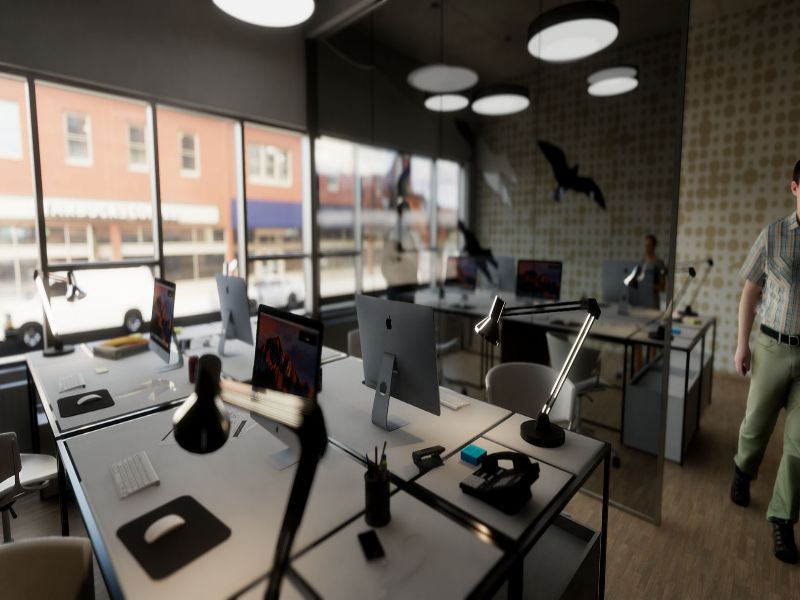 Sử dụng ảnh của các tòa nhà liền kề | Nguồn: Enscape3d.com