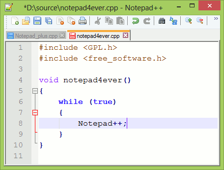Notepad++ (Nguồn: https://notepad-plus-plus.org)