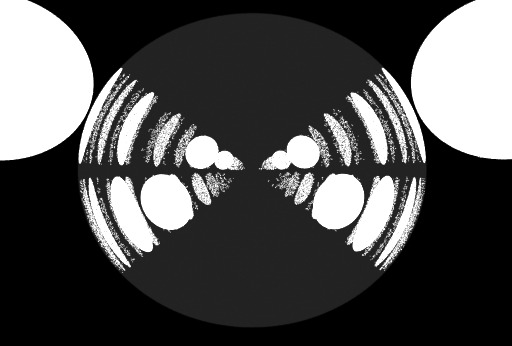 Cutoffs đặt thành 0,1. Đây là một thiết lập tích cực. Lưu ý rằng một số phản xạ / khúc xạ hiện đang tạo ra nhiễu.