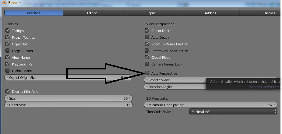 Thu phóng trong Blender