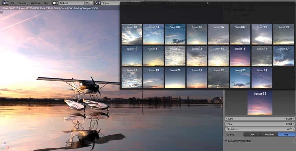Top 10 Lighting Add-on for Blender