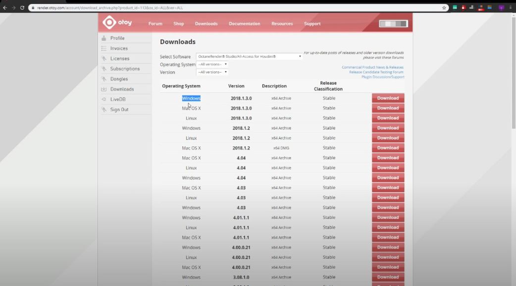Cách cài đặt OctaneRender cho Houdini 1