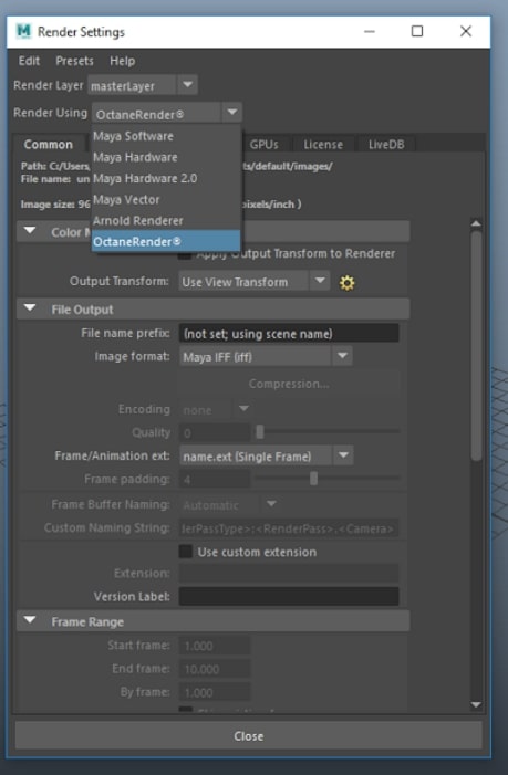 Nguồn: help.otoy.com