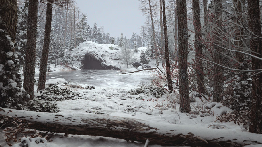 Cách Tạo Hồ Băng Với Maya Và Redshift 8