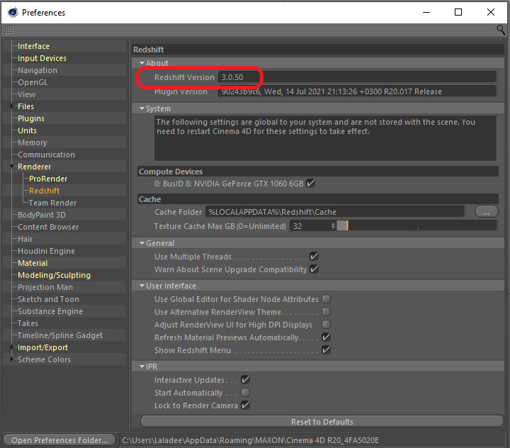 Cách khử noise khi kết xuất trong Redshift cho Cinema 4D 2