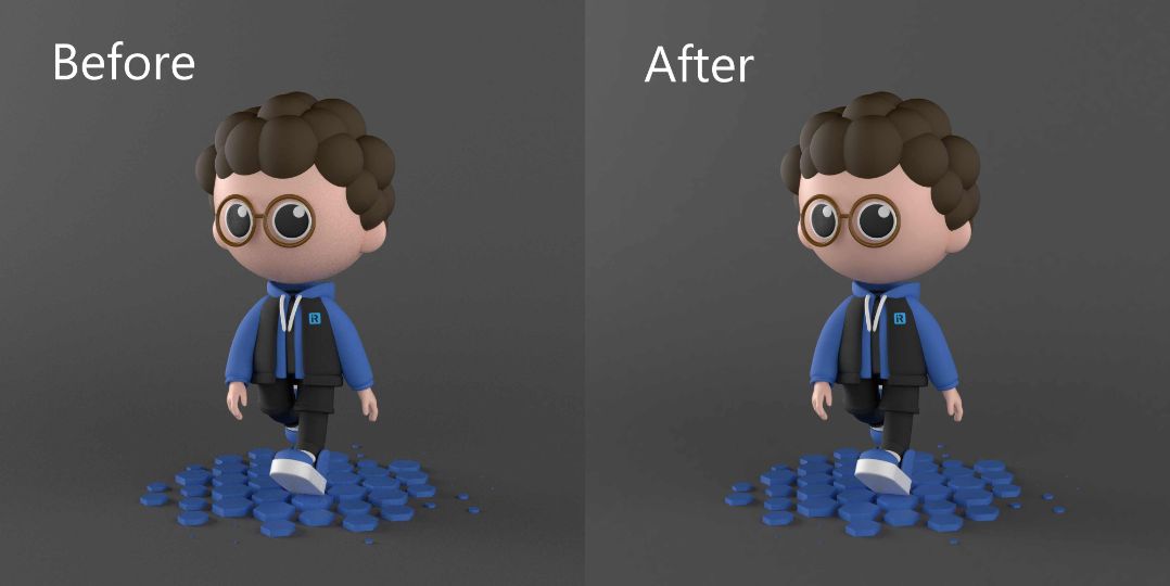 Cách khử noise khi kết xuất trong Redshift cho Cinema 4D 1