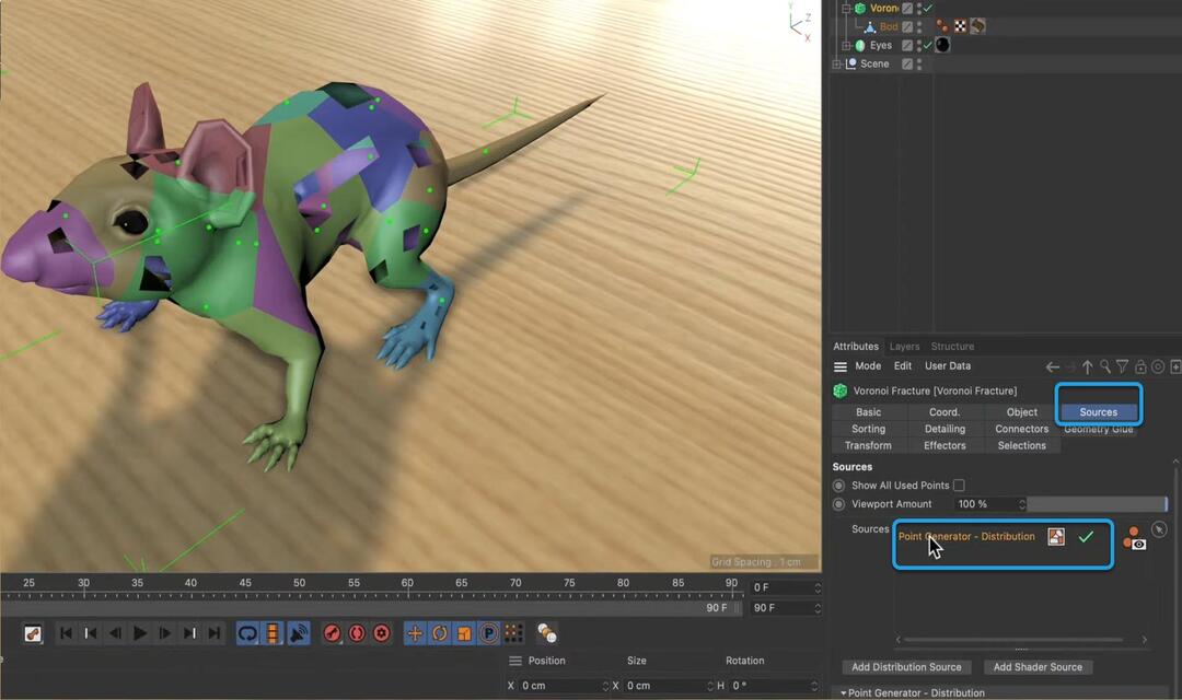Đóng tất cả các lỗ polygon trong một lần trong Cinema 4D iRender với Cinema 4D 06