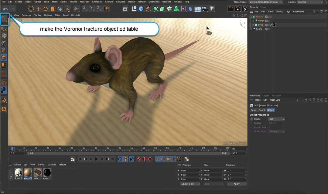 Đóng tất cả các lỗ polygon trong một lần trong Cinema 4D iRender với Cinema 4D 09