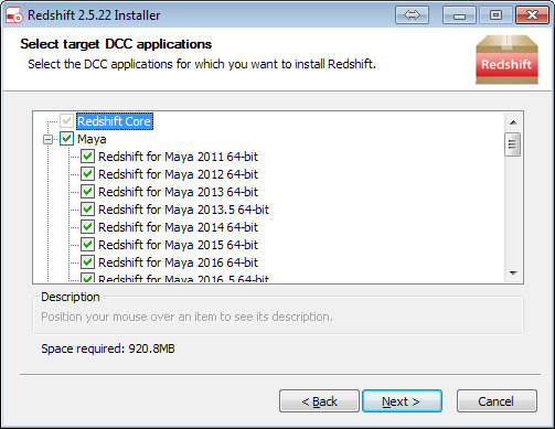 Cách cài đặt redshift trong windows3