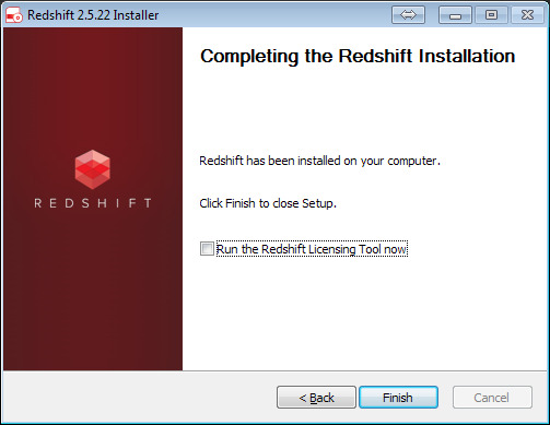 Cách cài đặt redshift trong windows10