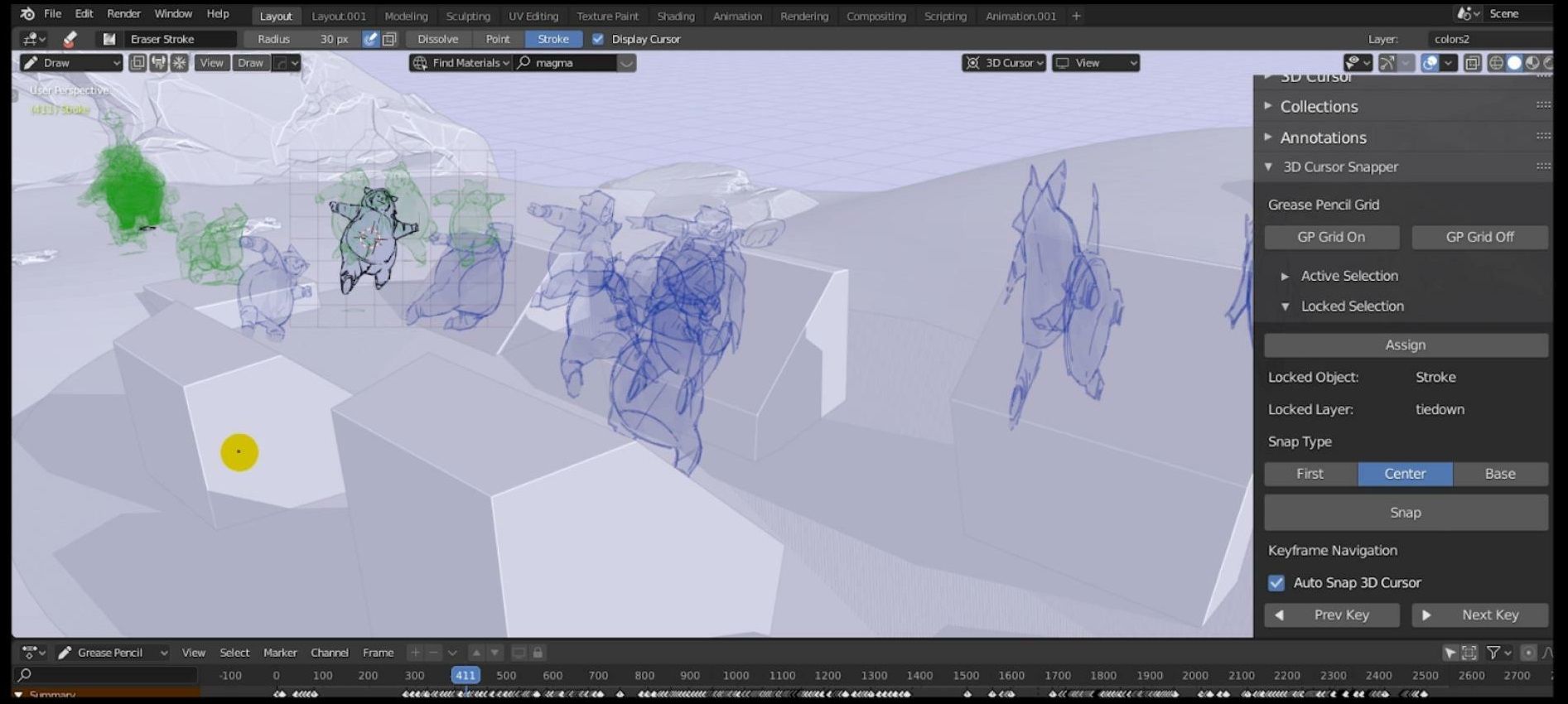 Top 8 animation add-on miễn phí cho Blender iRender với Blender 04