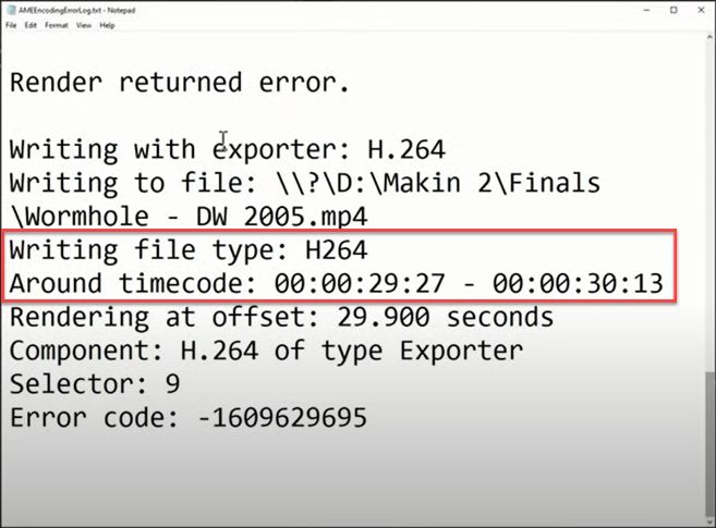 Làm thế nào khi kết xuất bị lỗi trên After Effects2