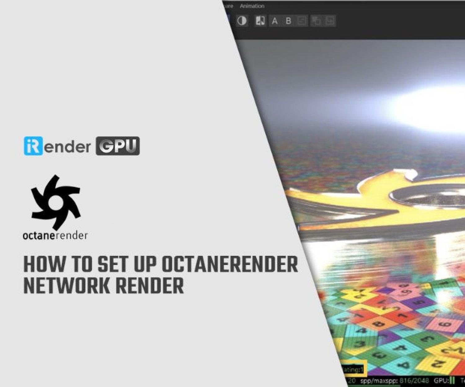 Cách thiết lập OctaneRender Network Render