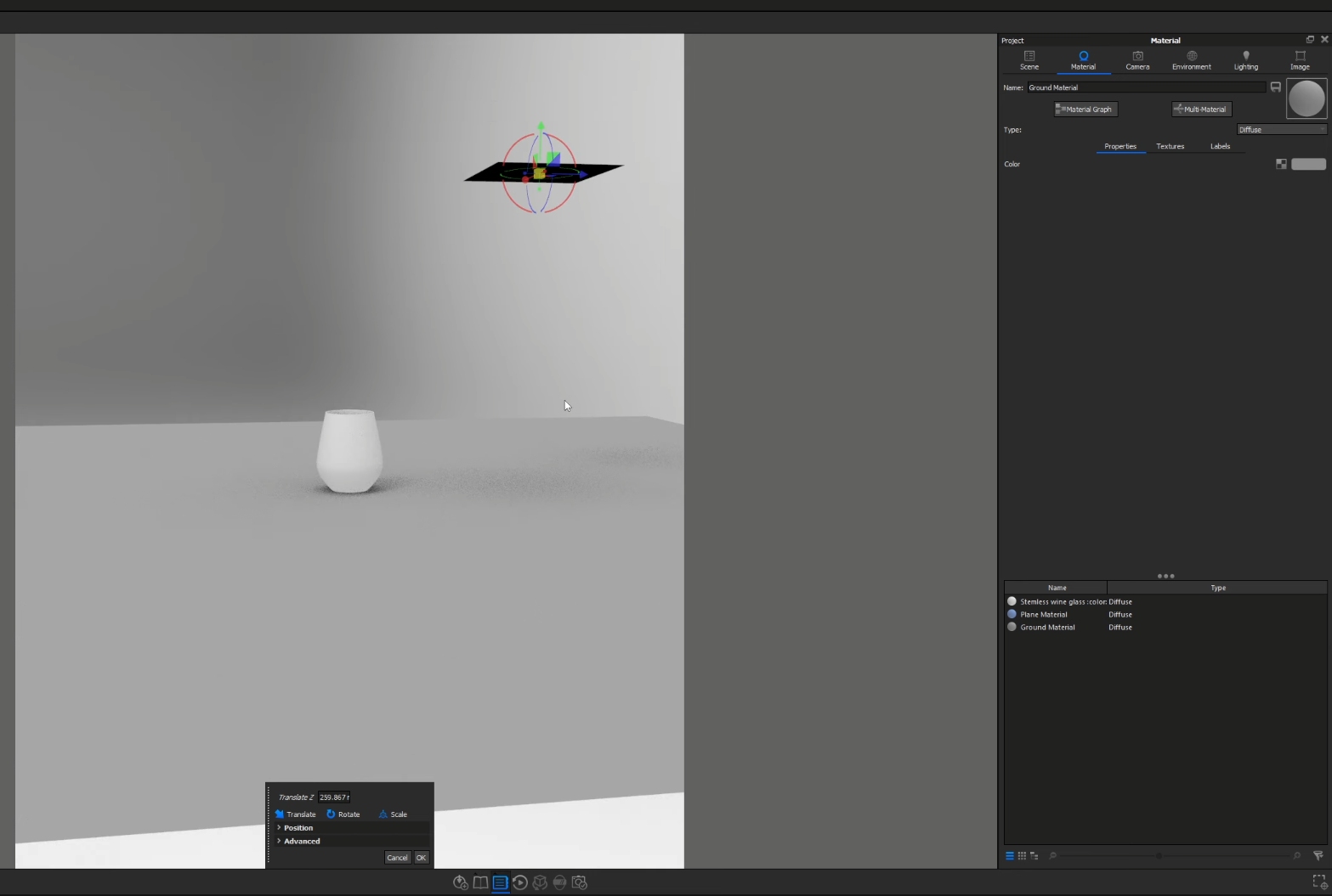 Hướng dẫn render caustics trong KeyShot iRender với KeyShot 03