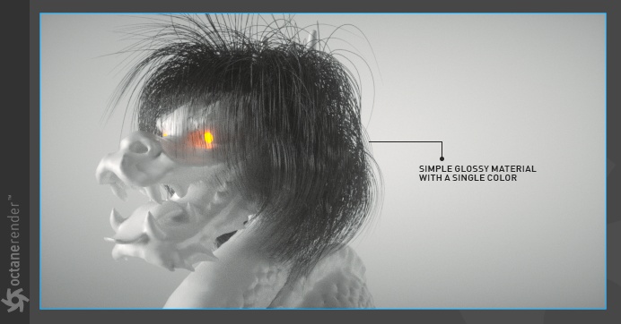 Kết xuất tóc trong Octane với Cinema 4D iRender với Octane và Cinema 4D 05