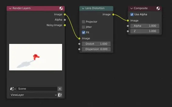 Cách tạo fisheye lens cho camera trong Blender 9