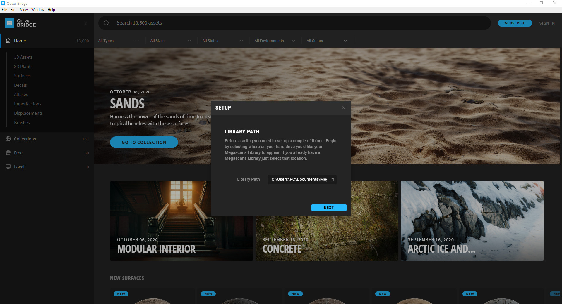 Cách cài đặt plugin Megascans cho Cinema 4D 4