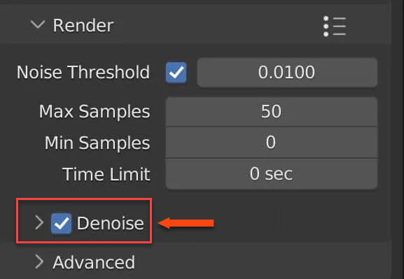 Các thủ thuật giảm noise cho hình ảnh render trong Blender iRender với Blender 04