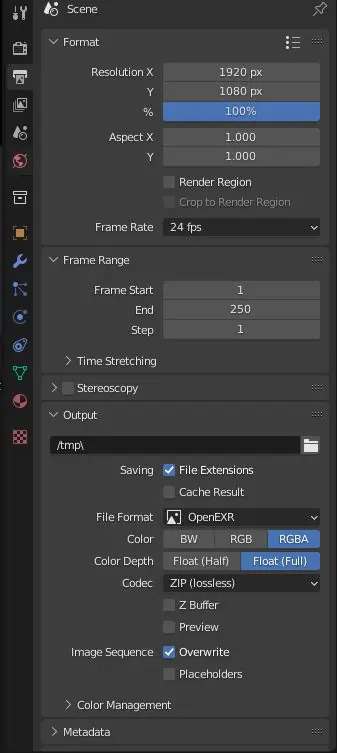 Những lợi ích và cách sử dụng EXR trong Blender 3